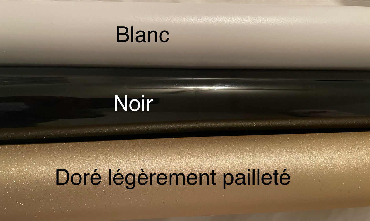 Boîte transparente personnalisée