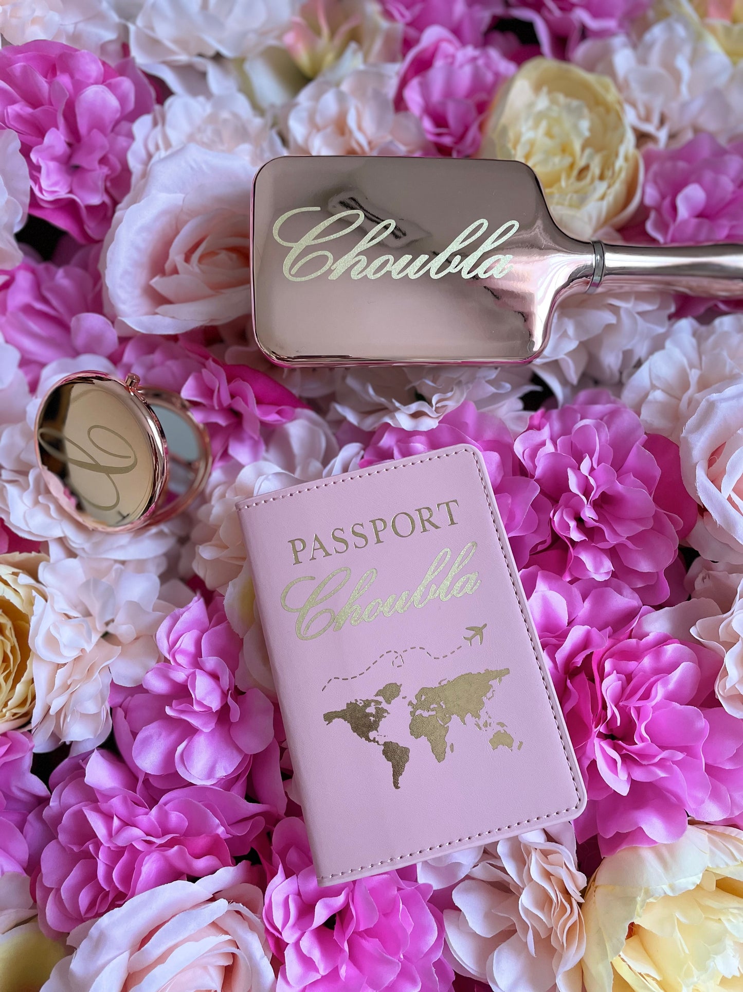 Coffret cadeaux rose